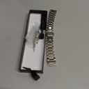 Quick Release Stainless Steel Watch Band Bracelet 12mm to 24mm Straight & Curved End Universal Stainless Steel Metal Watch Strap Smartwatch Replacement Band Men Women (20mm, Sliver)