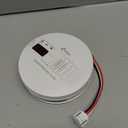 Kidde Hardwired Carbon Monoxide Detector with 9-Volt Battery Backup, Digital LED Display 5.75 diameter x 1.8 depth