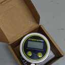 Atsafepro 300 PSI Digital Pressure Gauge- Stainless Steel Industrial Grade, 2.9-Inch LCD Display, Water Pressure Gauge with 1/4-Inch NPT Bottom Thread, Measuring Hydraulic, Oil, Water, and Barometric