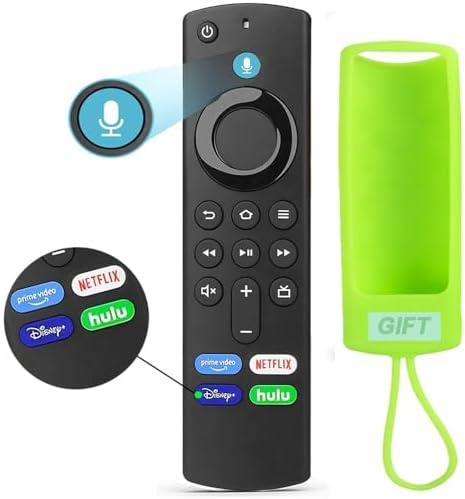 New Voice Remote Control Replacement, Remote Control for Amazon FireStick 3rd Gen, Stick/ 4K Max, Lite, Fire TV Cube & Cube Max, Cube(1st Gen & 3nd Gen), 3rd Gen Pendant, for AMZ FireSmart TVs
