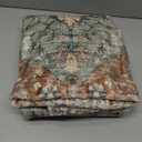 RELEANY Area Rugs 2'x5' Runner Rug Non Slip Washable for Kitchen Hallway Bedroom Beside Laundry Room Bathroom Rug, Floor Carpet, Brick Red Rust Neutral Brown Burnt Orange Green