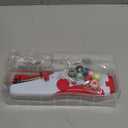 Handheld Sewing Machine, Mini Portable Electric Sewing Machine for Beginners Adult, Easy to Use and Fast Stitch Suitable for Clothes, Fabrics, Cutains, DIY Home Travel (RedWhite)