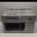 Farberware 1.1 Cu. Ft. Countertop Microwave Oven  1000 Watt Power, Auto Cook Settings, Defrost, Easy Clean and Child Safety Lock - Stainless