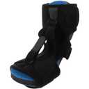 Healifty Breathable Foot Splint Adjustable Plantar Fasciitis Night Brace for Foot Drop Pain Relief and Ankle Support in Muscle Rehabilitation 12.59X4.52X1.57In (Blue)