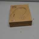 Portable Lightweight Neck Fan Rechargeable, 5 Speeds, Neck Support, USB Personal Bladeless Wearable Cooling Neck Fan for Hot Flashes, Disneyland, Travel, Christmas Gift for Men Women (Gray)