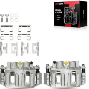 Torchbeam Front Brake Calipers Set for Ford 1999-2003 F-150 5.4L, Ford 1996-1998 F-150, Ford 1999-2003 F-150 4.6L, Front Left and Front Right Calipers Replace # 18B4634+18B4635