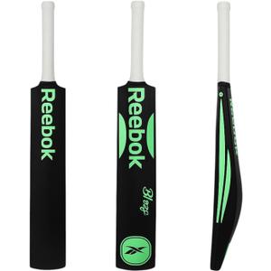 Reebok Blaze Plastic Cricket Bat Full Size 34" 4.5", Lightweight PVC, Durable Design for Practice & Recreational Play, Suitable for Ages 15+ (Green)