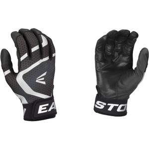 Easton | MAV GT Baseball Batting Gloves | Adult | Multiple Colors (Black/Black)