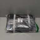 Tactical Lunch Box for Men, Large Insulated Lunch Bag for Adult, Heavy Duty Double Deck Expandable Lunch Cooler Bag with American Flag, Leakproof Soft Lunch Pail for Work Office Camping - Black (16.5L)