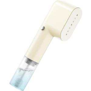 Travel Steamer for Clothes Portable Mini, Hand Held Steamer, Small Steam Iron for Clothes, 15s Fast Heat-up, Handheld Clothing Steam 800W for Garments, Fabric Wrinkle Remover for Home Travel, 120V (Beige)