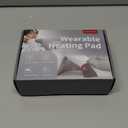 Comfytemp Foot Heating Pad for Plantar Fasciitis, Foot Pain Relief Products for Achilles Tendonitis Sprained Ankle Heel Spur, Heated Ankle Wrap Warmer with 3 Heat and Time Sets