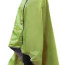 DUKUSEEK Waterproof Blanket Outdoor, Hooded Blanket Poncho - Large (79x56), Portable, Windproof Fleece Blankets for Cold Weather Camping, Picnic, Sports, Boat, Dogs, Festivals, Car, Emergency (Army Green)