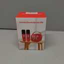 EFAILY Karaoke Machine for Kids, Portable Bluetooth Mini Karaoke,with 2 Wireless Microphones,Support TF/AUX Input/Funny Magic Voice for All Smartphones,Birthday, Family,Home Party (RED)