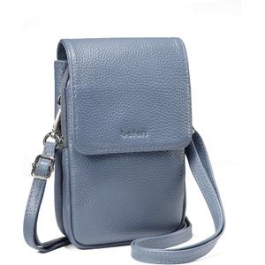 befen Genuine Leather Crossbody Bags for Women, Cell Phone Cross body Purse Bag with RFID Blocking Card Slots