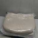 Chair Pads for Dining Chairs, Chair Cushions 2 Piece, 17"x 16"x 2.5" Memory Foam Seat Cushions with Ties and Removable Cover (Beige)