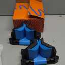 Ski & Snowboard Wall Rack, Ski Wall Mount & Ski Rack Wall Mount for Garage Space-Saving, Winter Gear Organizer, Fits Any Ski or Snowboard, Nonslip Ski Holders, Garage Organization, 2 Pack