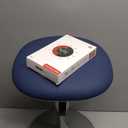 Wobble Stool for Kids Ages 712; Adjustable Height Wobble Stool; Classroom Seating with Soft, Easy-to-Clean NEW Fabric Cushion; Flexible Wiggle Chair for Focus & ADHD + Bonus Visual Timer (Ocean Blue)