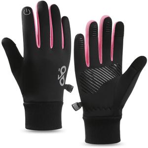 Kids Winter Warm Gloves - Touchscreen Thermal Water-Resistant for Boys Girls Running Cycling Football in Cold Weather