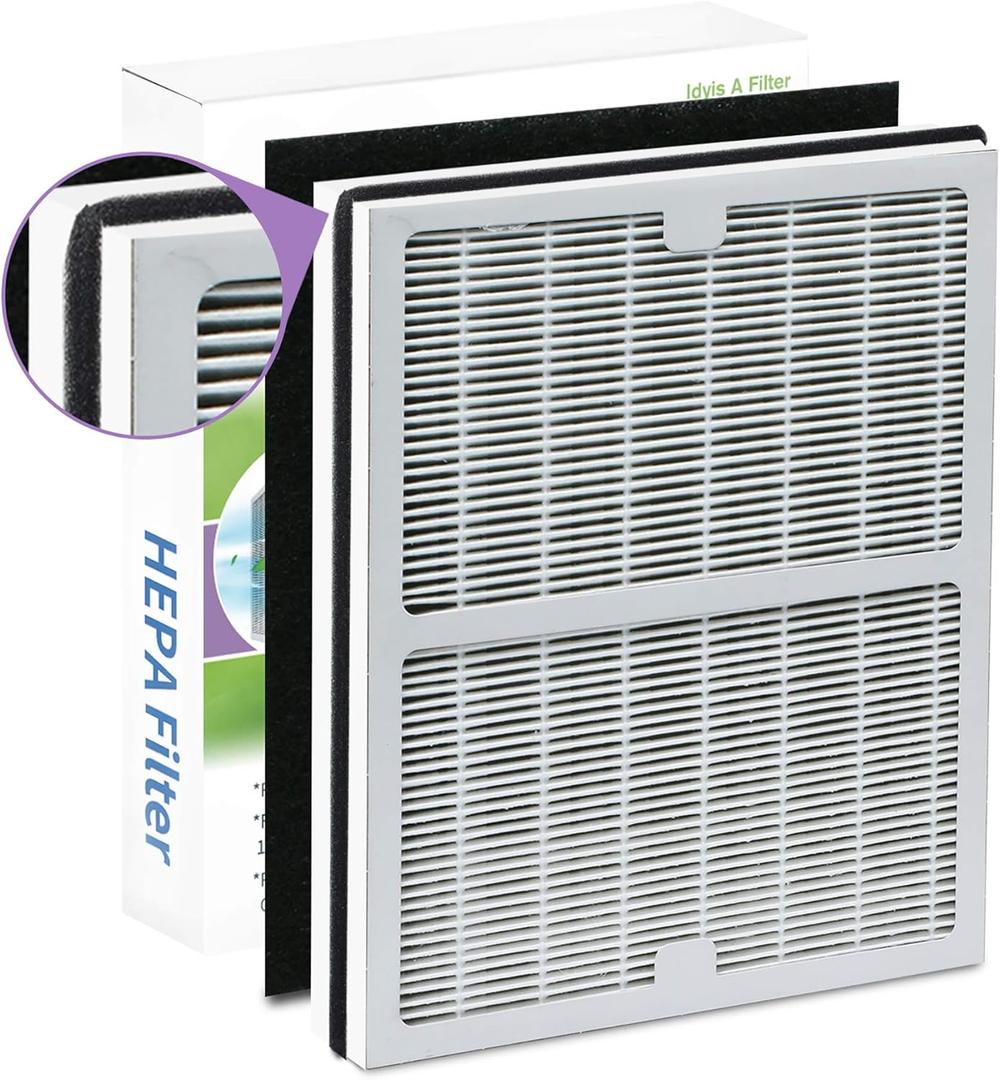 Replacement Idylis Filters A, AC-2119 Filter, iap-10-100 Filter Compatible With Filtrete FAP-C01-A, Idylis Machine AC-2119, IAP-10-100, IAP-10-150, IAPC-10-140