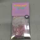 BTArtbox Press On Nails Short  Pink Ombre Almond Press On Nails with Glue for Women, Opaque Soft Gel Glue On Nails in 16 Sizes  32 Stick On Nails Kit, Love Letter