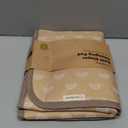 KeaBabies Portable Diaper Changing Pad, Easy Wipe Clean - Foldable Waterproof Baby Changing Mat for Diaper Bag, Compact, Lightweight, 25x13 Newborn, Infant, Baby Changer Travel Essential (Rainbow)