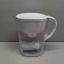 Brita Large Water Filter Pitcher for Tap and Drinking Water, Includes 1 Standard Filter, BPA-Free, Lasts Two Months, 10-Cup Capacity, Bright White