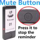 Restaurant Buzzer System, Restaurant Waiting Pager, Pagers and Beepers, Set with Vibration,Flashing and Buzzer,Close Reminder,10 Guest Pagers for Food Truck,Church Nursery