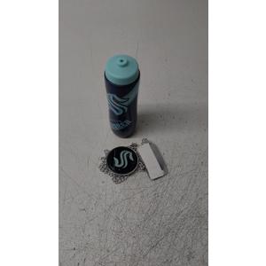 Party Animal NHL Seattle Kraken Squeezy Water Bottle And Necklace