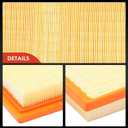 A-Premium Engine Air Filter Compatible with Toyota Camry 2018-2023, Avalon 2019-2022, RAV4 2019-2023, Highlander 2020-2023, Sienna 2021-2023, C-HR 2018-2022 & Lexus ES300h 2019-2023