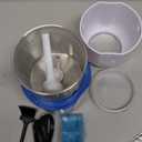 Electric Pill Crusher Grinder - Fine Powder Electronic Pulverizer for Small & Large Medication & Vitamin Tablets - Comes with Pill Organizer, Brush, Spoon, Cloth & Stainless Steel Blades by Pill Mill
