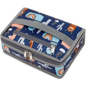 FlowFly Small Insulated Lunch box Portable Soft Bag Mini Cooler Thermal Meal Tote Kit with Handle for Work & School (Alpaca)