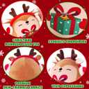 Christmas Stuffed Animals Plush Toys - 10 Inch Soft and Hugging Deer Stuffed Animal Plushes for Kids, Girls & Boys - Ideal 2025 Collectible Toys Holiday Home Decorations