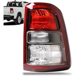 Tail Light Black Bezel Compatible With 2019-2023 Dodge Ram 1500 Right Passenger Side Taillight Replace 68261576AE
