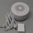 Sound Machine Easysleep White Noise Machine with 25 Soothing Sounds and Night Lights with Memory Function 32 Levels of Volume and 5 Sleep Timer Powered by AC or USB for Sleeping Relaxation (White)