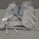 2PC Cat Window Perch Cordless Foldable Cat Hammock Bed for Window with Metal Frame and Reversible Cover, Large Suction Cups Window Resting Seat for Indoor Cats (Cat Bed, M-2PC)