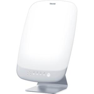 Beurer TL95 Light Therapy Lamp with 10,000 Lux, Extra Bright Lamp with Sunshine Like LED and 6 Dimmer Levels, Memory Function and Timer