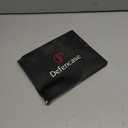 Defencase for iPhone 14 Pro Max Magnetic Wallet Case Compatible with Magsafe with RFID Blocking Zipper Strap Card Holder for Women Men, PU Leather Detachable Case for iPhone 14 Pro Max (6.7"), Black