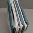 HNZIGE Cube Storage Basket(4 Pack) Collapsible Baskets for Shelves, Dog Toys, Books, 12x12 Fabric Storage Cube Bins Set for Room, Office, Closet (White & Teal)