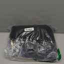 Gihuo Women's Winter Fleece Sherpa Lined Crewneck Pullover Sweatshirt (Large, Black)