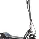 Razor E100 Glow Electric Scooter for Kids Age 8 and Up, LED Light-Up Deck, 8" Air-filled Front Tire, Up to 40 min Continuous Ride Time