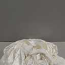 BEDELITE Satin Fitted Sheet and Pillowcases Set, Luxury Soft Similar to Silk Bottom Bed Sheet with Elastic Corner Straps, Deep Pocket up to 15 Inch, 1 Fitted Sheet and 2 Pillowcases(Full, Ivory White)