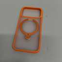 TORRAS Ostand Q3 Spin for iPhone 17 Pro Case, 360 Magnetic Stand, Fit for MagSafe, Camera Control, Built-in Kickstand, 4X Military-Grade Shockproof Slim Phone Case for iPhone 17 Pro, Cosmic Orange