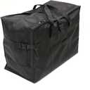 Large Duffel Bag, Waterproof Carry on Weekend Overnight Storage Bag over Luggage for Airline, Travel, Camping, Moving (120L-Black)