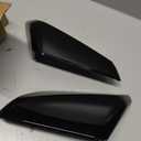 Gloss Black Side Mirror Cover Cap Fits For Chevrolet Malibu 2016 2017 2018 2019 2020 2021 2022 2023 Replace 84026842 84026841