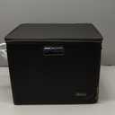 Fireproof Document Box with Fireproof Zipper,Hard Case Fireproof File Box with Lock,Insulated Non-Foldable Fireproof File Cabinet Large Portable Home Office File Organizer for Hanging Letter Folders