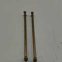 khtumeware 2 Pack 10 Inch Hole Center Antique Brass Cabinet Pulls Heavy Duty Solid Cabinet Handles cabinets Dressers Kitchens Handles Bathroom cabinets