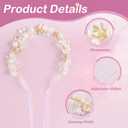 Flower Girl Headpiece Hair Accessories for Wedding, First Communion