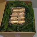 Fovths 6 Ft Christmas Garlands with Lights and Bells Real Touch Norfork Pine Garland Artificial Greenery Garlands for Christmas Mantle, Table Indoor Outdoor Decorations, Green