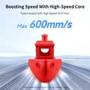 ANYCUBIC High Speed 3D Printer Filament 1.75mm Bundle, 10KG Pearl Black+Bright White+Texture Grey+Bright Red+Dazzling Blue+Classic Green+Vibrant Orange+Vibrant Yellow+Purple Opulence+Strawberry Pink