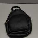 CLUCI Leather Sling Backpack for Women - Small Convertible Crossbody Bag for Travel